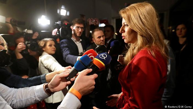 Bà Zuzana Caputova có thể thành nữ tổng thống đầu tiên của Slovakia ảnh 1