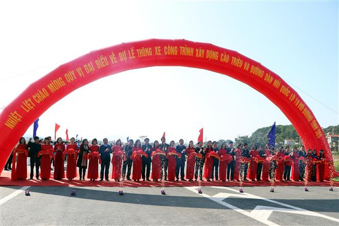 Thông xe cầu Triều nối hai tỉnh Hải Dương và Quảng Ninh ảnh 2