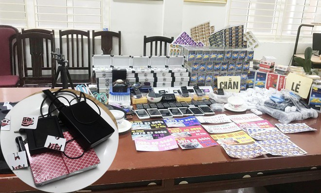 Hà Nội: Đột kích kho thiết bị cờ bạc bịp 'khủng' ở Mỹ Đình ảnh 1