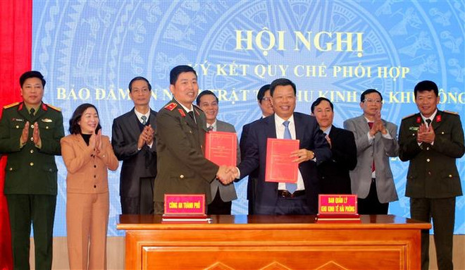 Hải Phòng cam kết đảm bảo an ninh tại khu công nghiệp, khu kinh tế ảnh 1