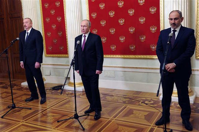 Nga, Armenia, Azerbaijan khôi phục cơ sở hạ tầng tại Nagorny-Karabakh ảnh 1