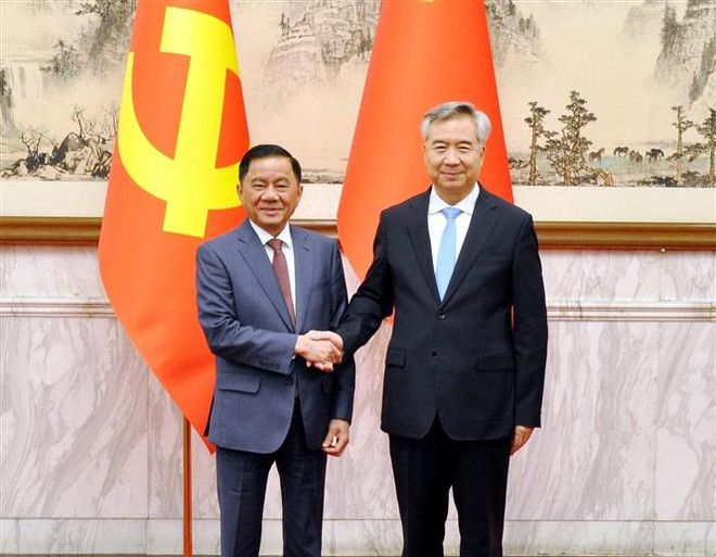 Đoàn Đại biểu ĐCS Việt Nam thăm và làm việc tại Trung Quốc ảnh 2