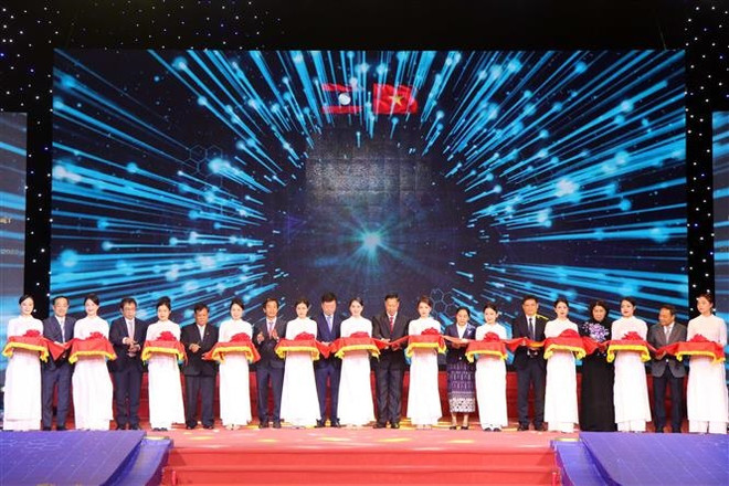 Ngày hội thắm tình hữu nghị đặc biệt Việt Nam-Lào năm 2023 ảnh 1