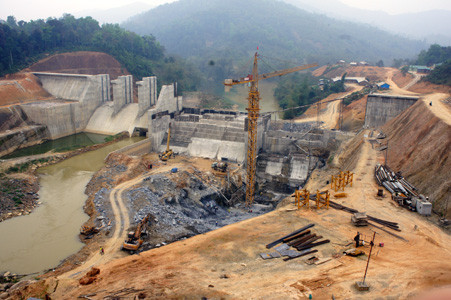 Dự án thủy điện Bắc Giang thi công thời điểm tháng 4/2011. (Ảnh: Báo Lạng Sơn) Sai phạm tại dự án thủy điện Bắc Giang: Sớm có giải pháp tháo gỡ ảnh 2