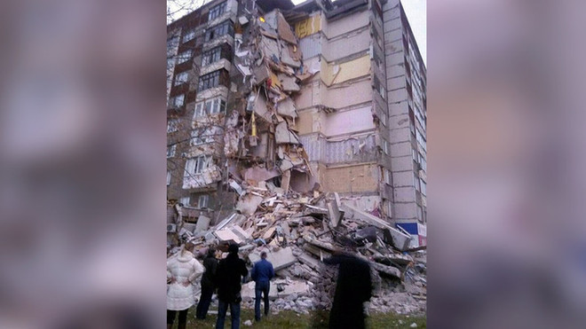 Nga: Sập tòa nhà chung cư 9 tầng từ thời Liên Xô cũ gây thương vong ảnh 1