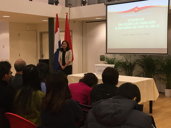 Đại sứ quán và cộng đồng kiều bào tại Hà Lan ủng hộ đồng bào vùng lũ ảnh 2