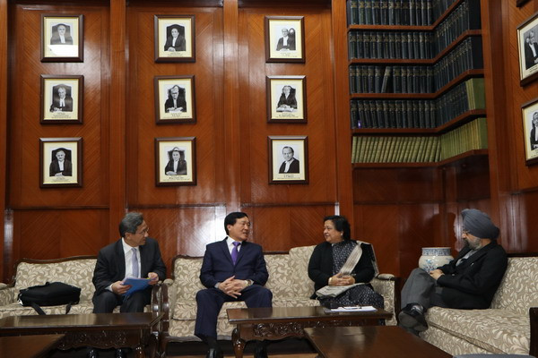 Đoàn đại biểu Tòa án Nhân dân Tối cao Việt Nam thăm Ấn Độ ảnh 2