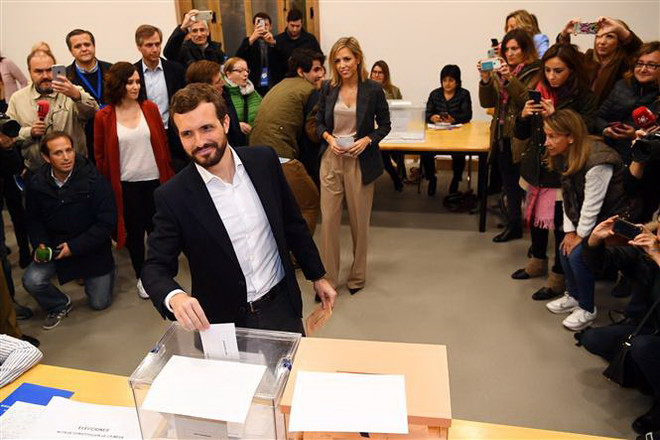 Bầu cử Tây Ban Nha: PSOE bác khả năng thành lập đại liên minh với PP ảnh 1