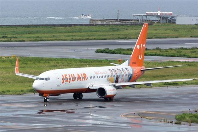 Máy bay của Hãng hàng không Hàn Quốc Jeju Air. (Nguồn: KBS WORLD/TTXVN) Hãng hàng không Jeju Air mở tuyến đường bay thẳng tới đảo Phú Quốc ảnh 1