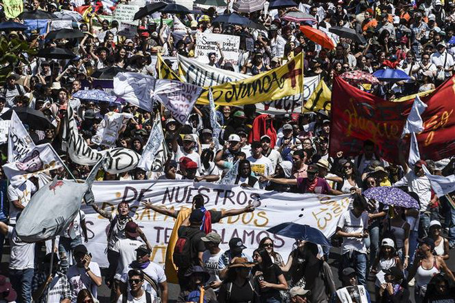 Gần 300 người thương vong trong cuộc tổng bãi công tại Colombia ảnh 1