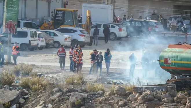 Người Palestine biểu tình phản đối Mỹ công nhận khu định cư của Israel ảnh 1