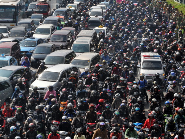 Jakarta đối mặt thách thức giao thông thiếu hiệu quả ảnh 1