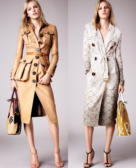Những áng thơ bay bổng trong Burberry Prorsum Resort 2015 ảnh 1
