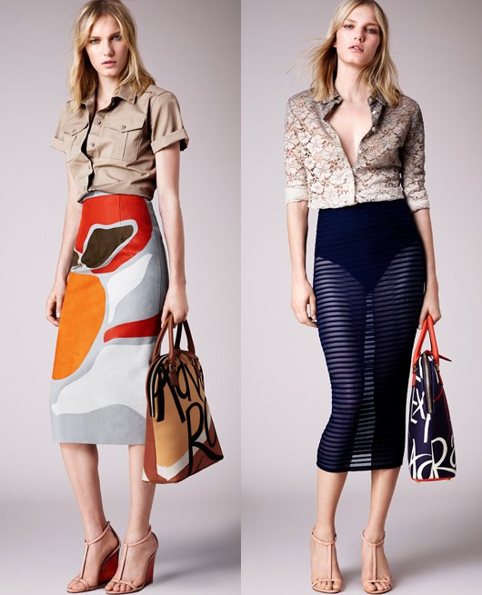 Những áng thơ bay bổng trong Burberry Prorsum Resort 2015 ảnh 5