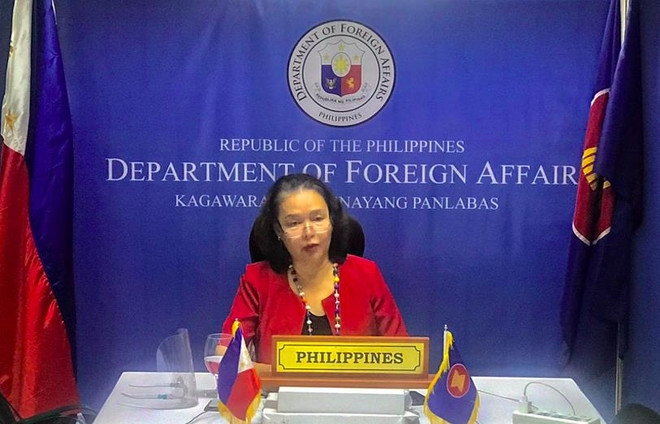 Philippines: ASEAN cần duy trì UNCLOS, đẩy nhanh tiến độ đàm phán COC ảnh 1