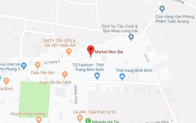 Bình Định: Cháy chợ Mộc Bài, hơn 200 gian hàng bị lửa thiêu rụi ảnh 1