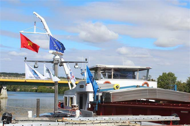 Khánh thành đường vận tải thủy từ nội địa Pháp đến Việt Nam ảnh 1