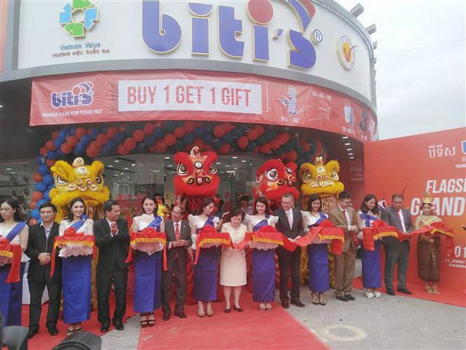 Biti’s khai trương cửa hàng chính hãng đầu tiên tại Phnom Penh ảnh 1
