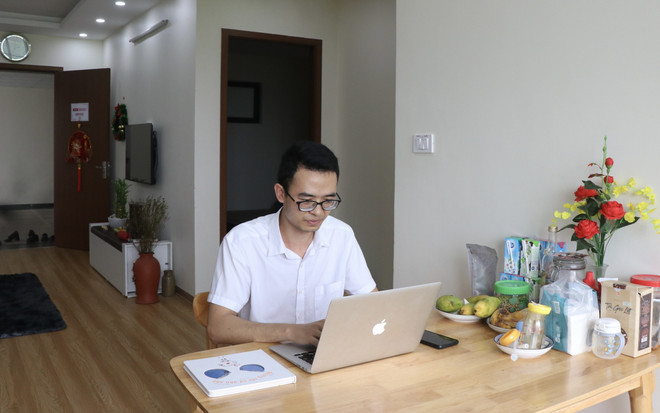 Một thanh niên trẻ ở Bắc Ninh đã sớm hoàn thành mục tiêu an cư nhờ dự án nhà ở xã hội. (Ảnh: Đỗ Huyền/TTXVN) ttxvn_bac_ninh_2.jpg