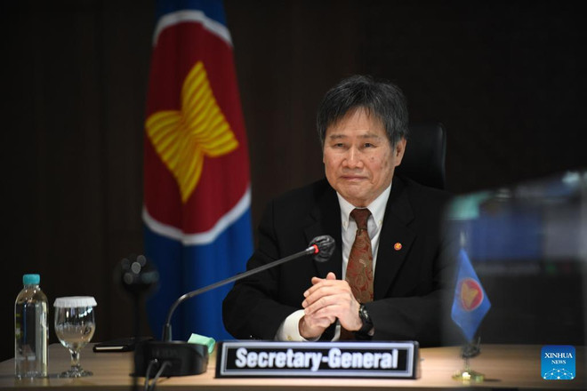 Tổng Thư ký ASEAN Dato Lim Jock Ho. (Nguồn: Xinhua) ASEAN và Trung Quốc thảo luận về bản dự thảo thứ hai của COC ảnh 1