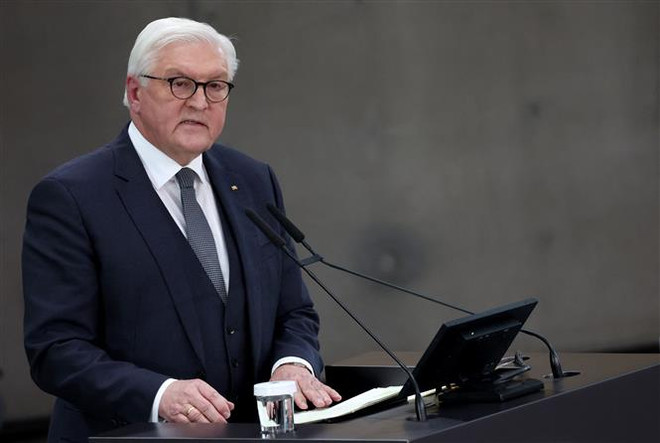 Tổng thống Đức Frank-Walter Steinmeier bất ngờ thăm Ukraine ảnh 1