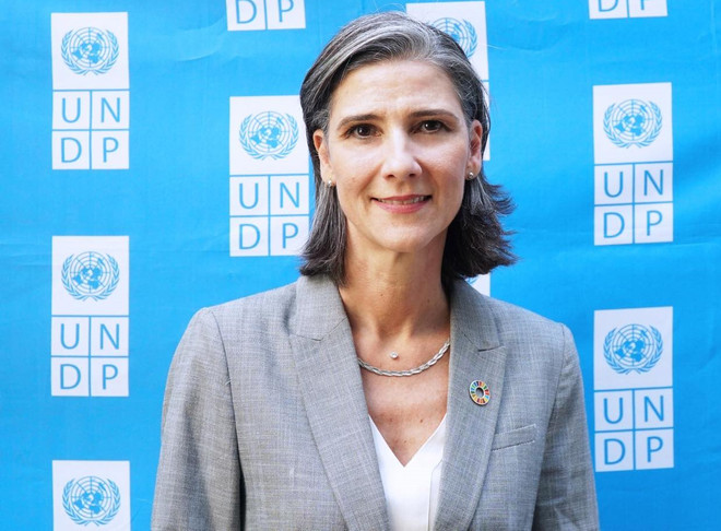 Bà Ramla Khalidi, Trưởng Đại diện Chương trình Phát triển Liên hợp quốc UNDP tại Việt Nam. (Nguồn: UNDP) UNDP sẵn sàng hỗ trợ Việt Nam thực hiện các mục tiêu về bình đẳng giới ảnh 1