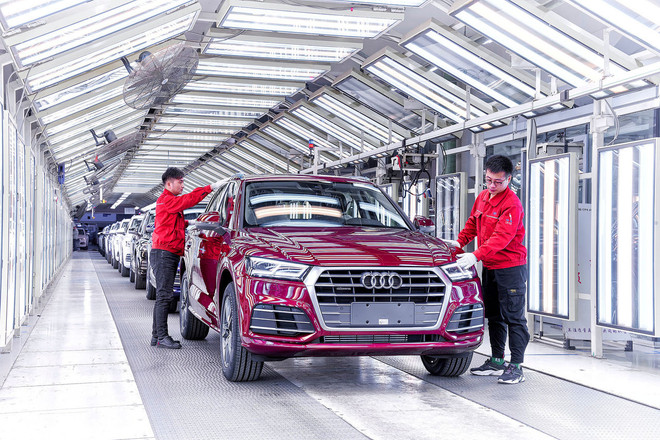 Audi khởi công xây dựng nhà máy sản xuất ôtô điện tại Trung Quốc ảnh 1