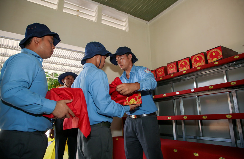 Lễ đón 172 hài cốt liệt sỹ và 2 Đội tìm kiếm, quy tập tại Campuchia về nước