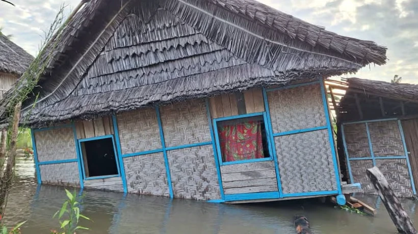 1.000 ngôi nhà bị phá hủy do động đất. (Nguồn: ABC news)