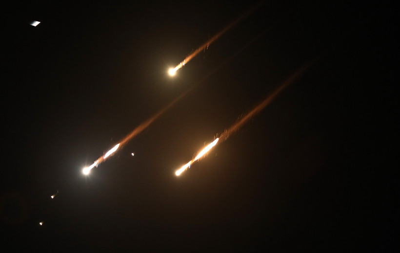 Ngày 1/10, quân đội Israel thông báo nước này vừa hứng chịu đợt không kích quy mô lớn với khoảng 100 tên lửa được bắn từ Iran. (Ảnh: THX/TTXVN)