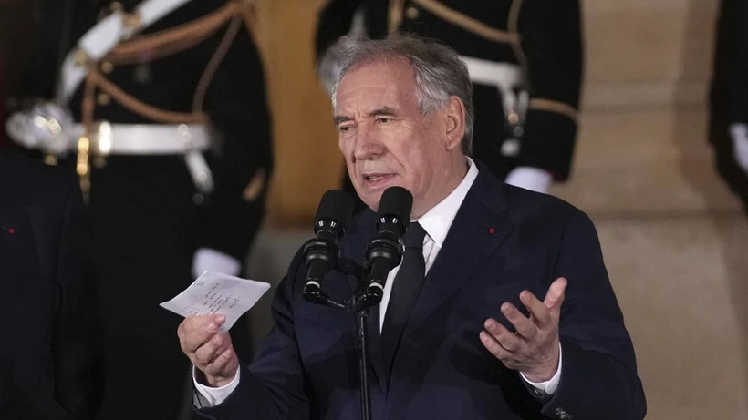 Tân Thủ tướng Pháp Francois Bayrou. (Nguồn: AP)