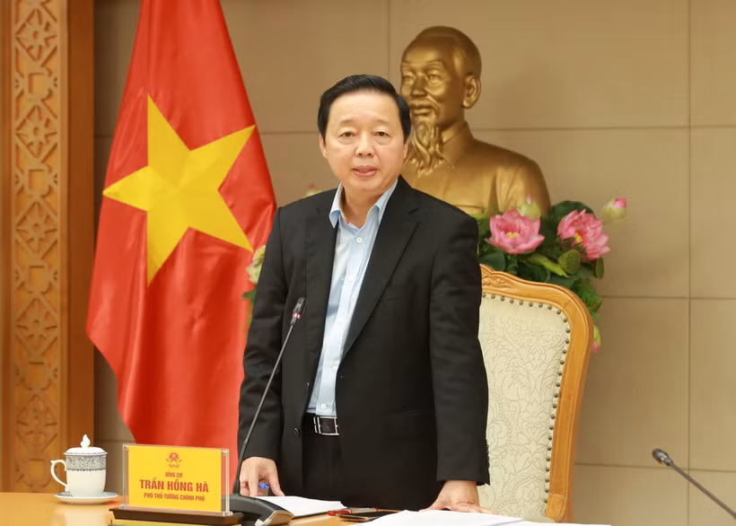 Phó Thủ tướng Trần Hồng Hà. (Ảnh: TTXVN)