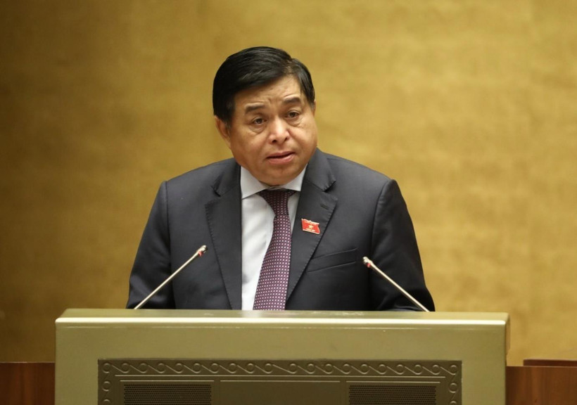 Bộ trưởng Bộ Kế hoạch và Đầu tư Nguyễn Chí Dũng. (Ảnh: Văn Điệp/TTXVN)