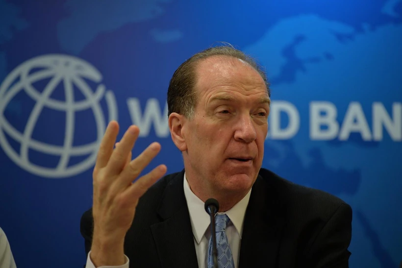 Chủ tịch WB David Malpass. (Ảnh: AFP/TTXVN)