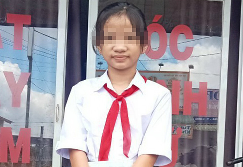 Tìm thấy cháu N.T.T.X ở nhà bạn. (Nguồn: báo Long An)