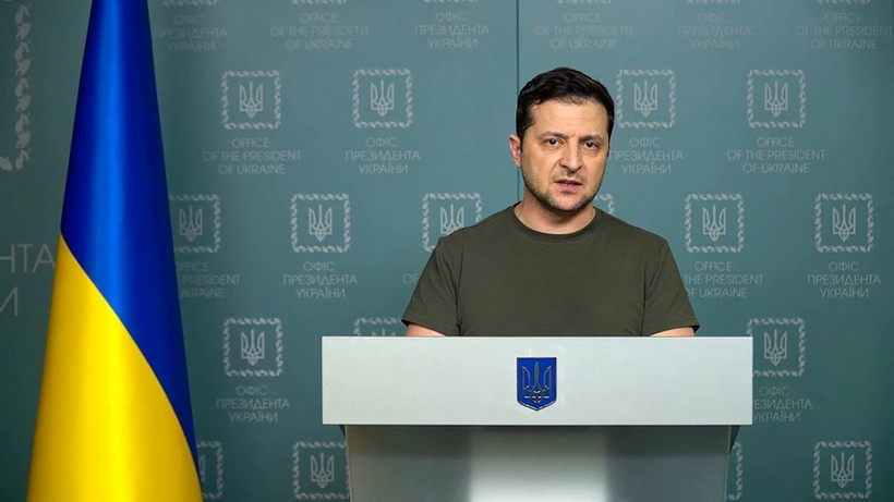 Tổng thống Ukraine Volodymyr Zelensky. (Ảnh: Getty Images/TTXVN)