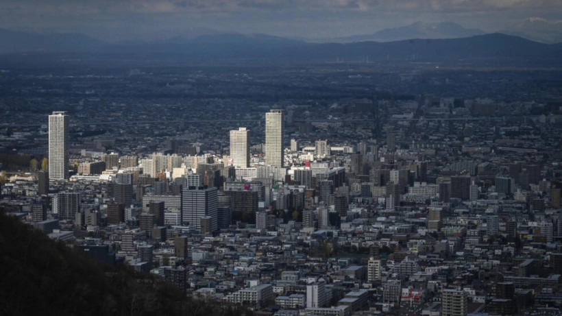 Nhiệt độ thành phố Sapporo đã vượt mức 25 độ C trong ngày 15/4. (Nguồn: AFP)