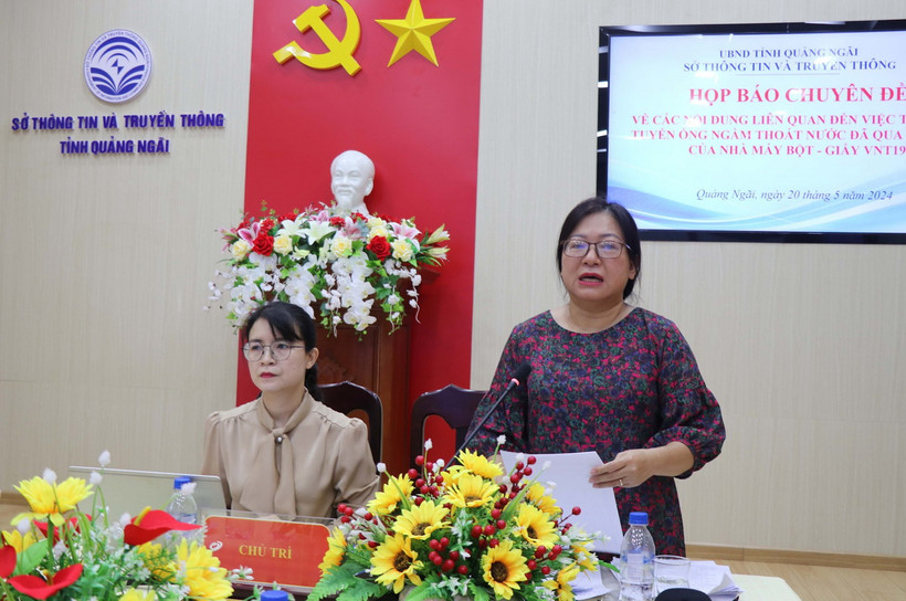 Quang cảnh buổi họp báo. (Ảnh: Phạm Cường/TTXVN)
