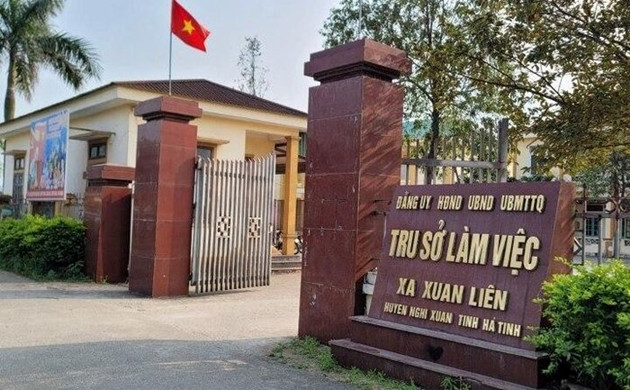 Trụ sở Ủy ban Nhân dân xã Xuân Liên.