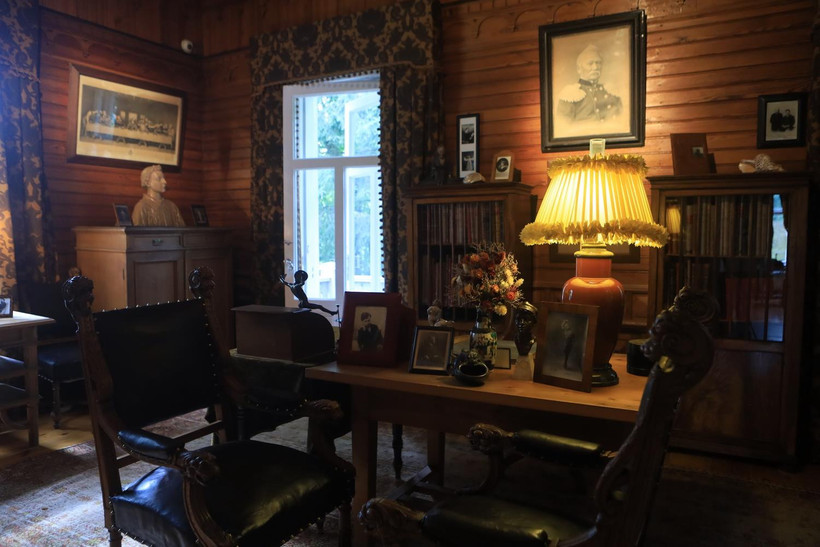 Sau khi Tchaikovsky qua đời vào ngày 6/11/1893, anh trai của ông là Modest Tchaikovsky đã quyết định biến Điền trang thành bảo tàng. (Ảnh: Trần Hiếu/TTXVN)