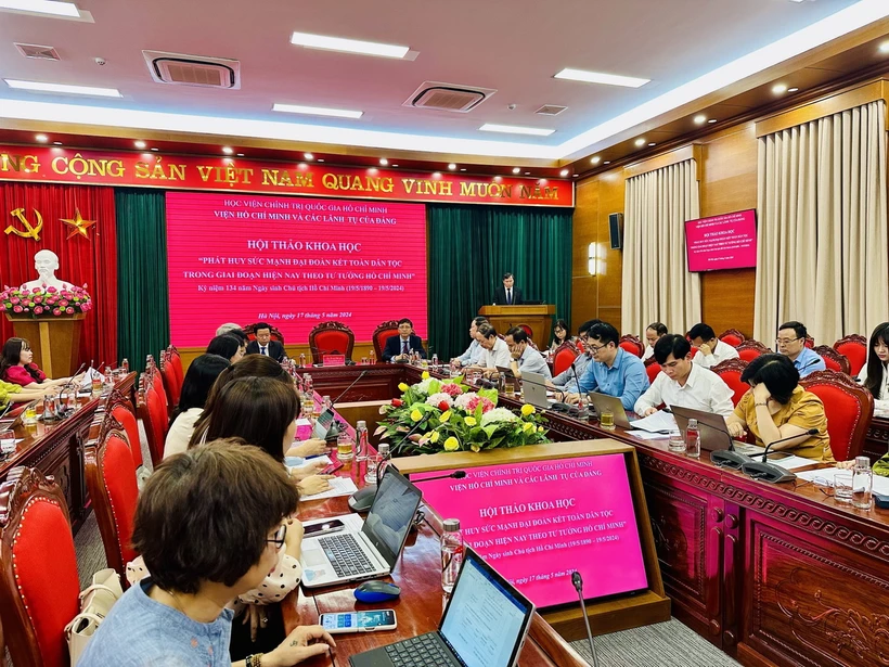Quang cảnh Hội thảo. (Ảnh: Việt Đức/TTXVN)