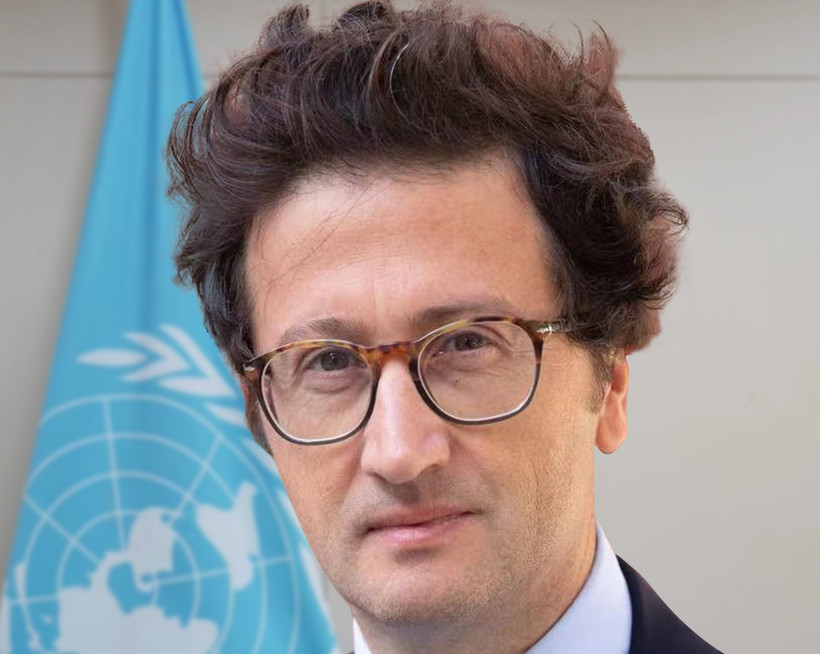 Điều phối viên thường trú của Liên hợp quốc tại Triều Tiên Joe Colombano. (Nguồn: UN)