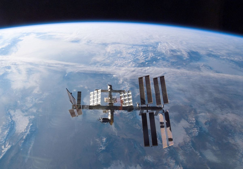 Trạm Vũ trụ quốc tế (ISS). (Ảnh: AFP/TTXVN)