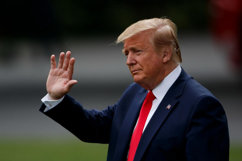 Tổng thống Mỹ Donald Trump tại Nhà Trắng ở Washington D.C., ngày 8/5 vừ qua. (Ảnh: THX/TTXVN)