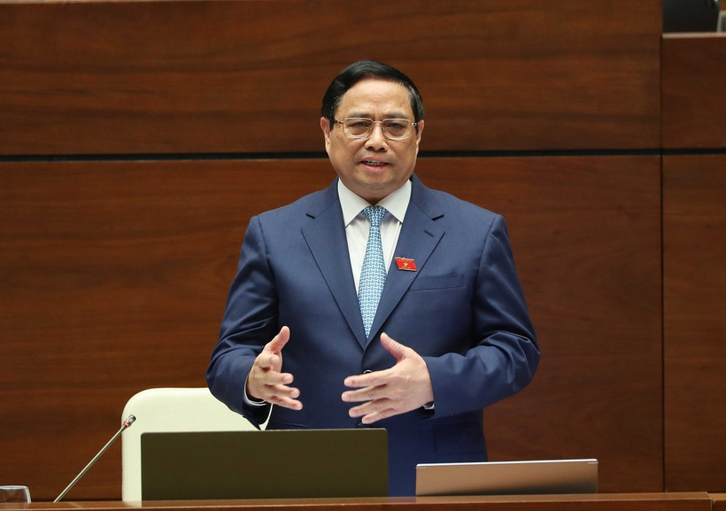 Thủ tướng Phạm Minh Chính. (Ảnh: An Đăng/TTXVN)