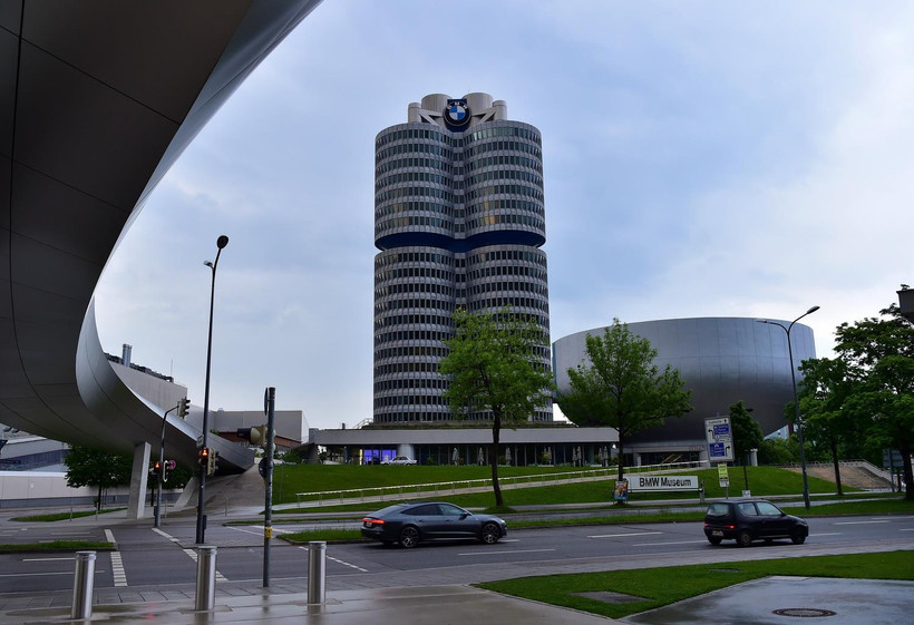 Trụ sở BMW tại Munich, Đức. (Ảnh: THX/TTXVN)