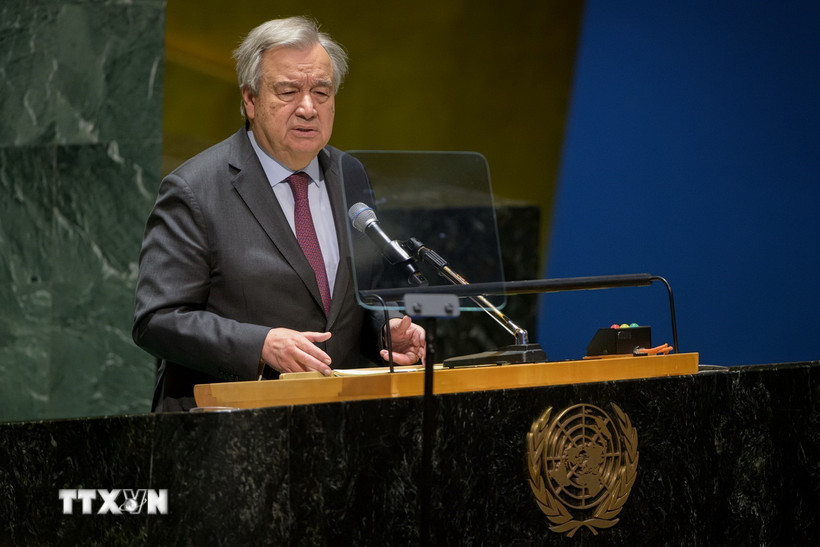 Tổng thư ký Liên Hợp Quốc, ông Antonio Guterres. Nguồn: AFP/TTXVN