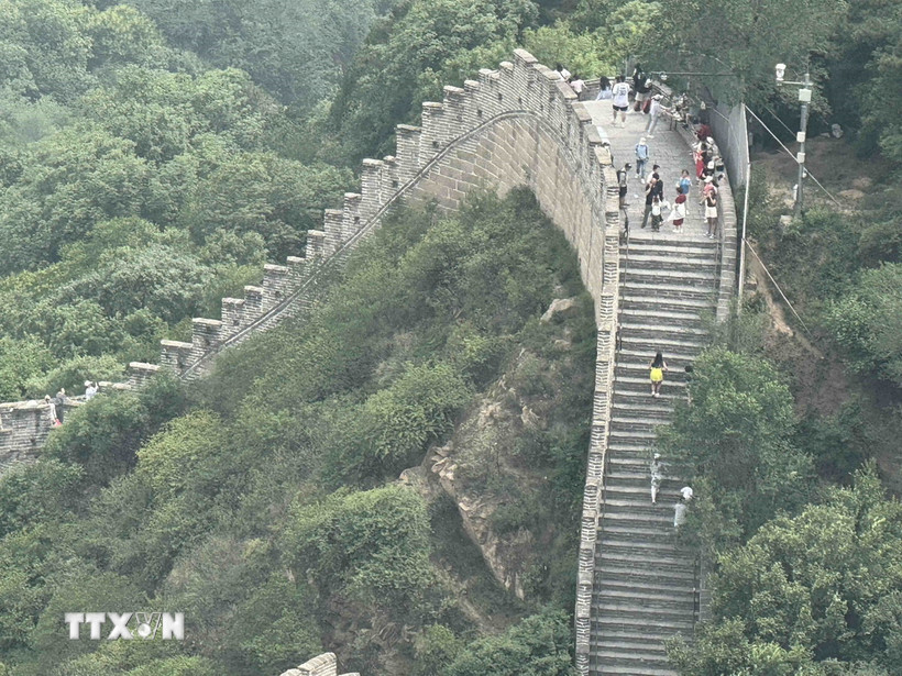 Vạn Lý Trường Thành. (Nguồn: TTXVN)