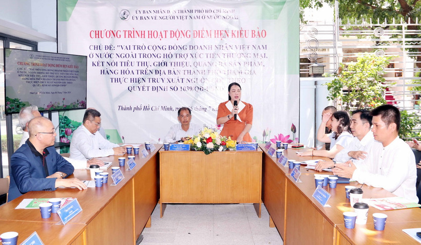 Quang cảnh buổi làm việc. (Ảnh: Xuân Khu/TTXVN)