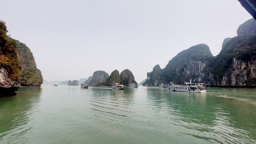  Vịnh Hạ Long. (Ảnh: Thanh Vân/TTXVN)